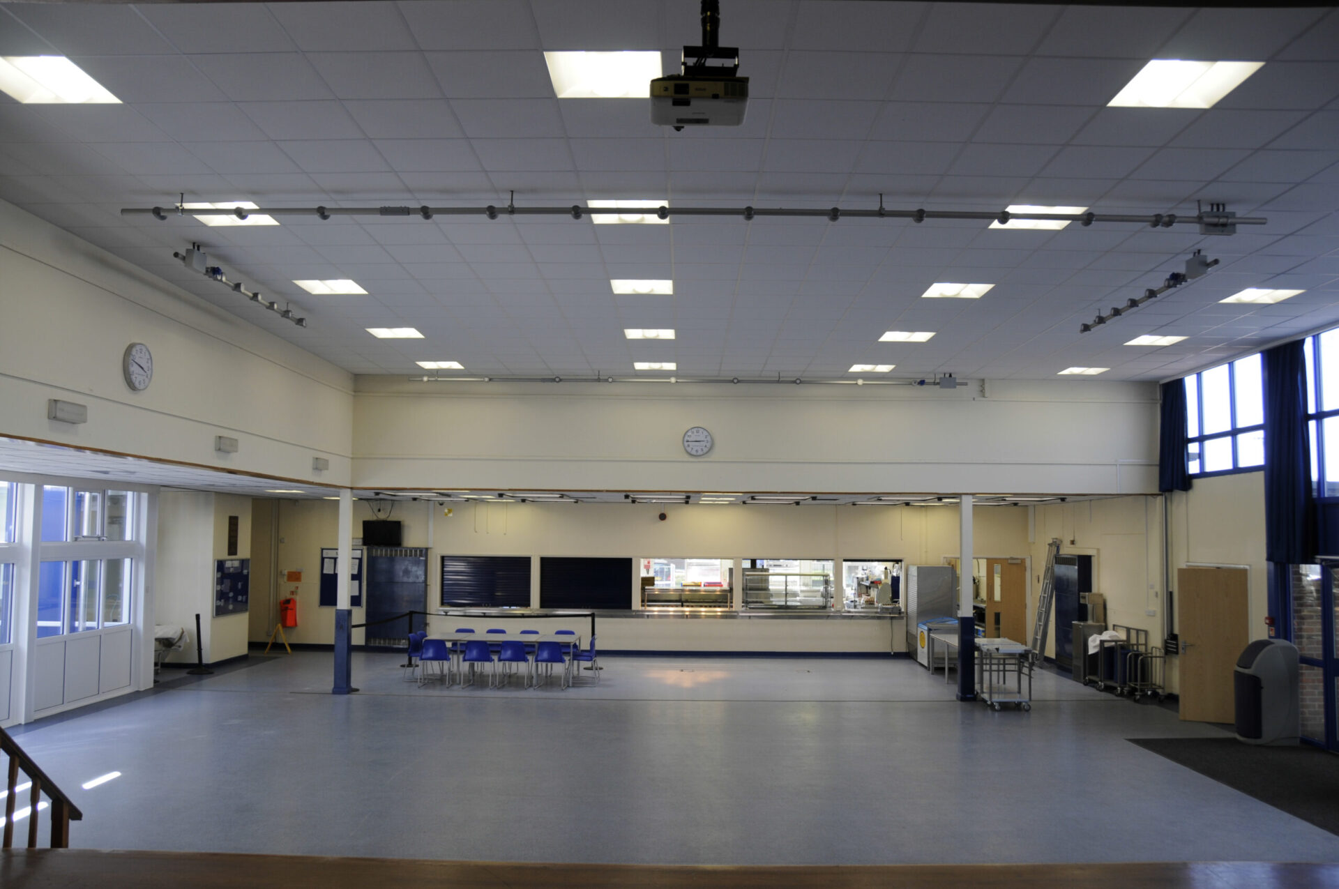 School Lighting Installation