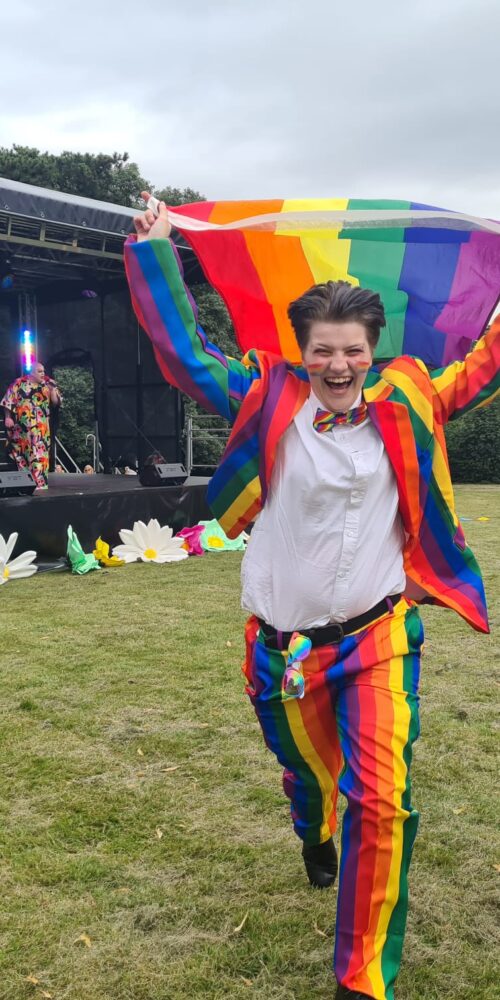Braintree Pride Trailer Stage Hire speaker hire Portable Stage Hire
