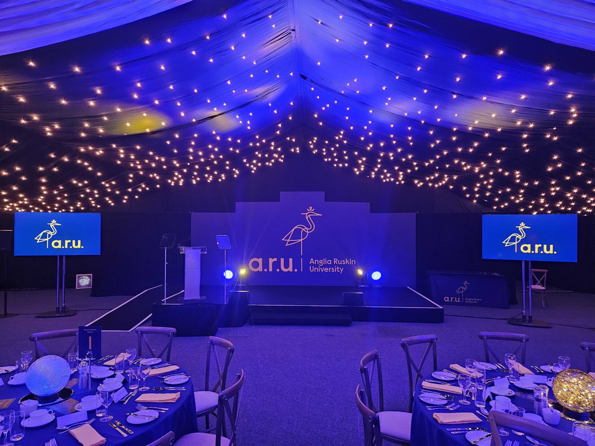 Anglian Ruskin University Event Production