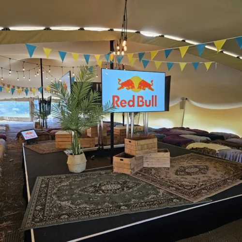 Red Bull Osea Island Screen Hire