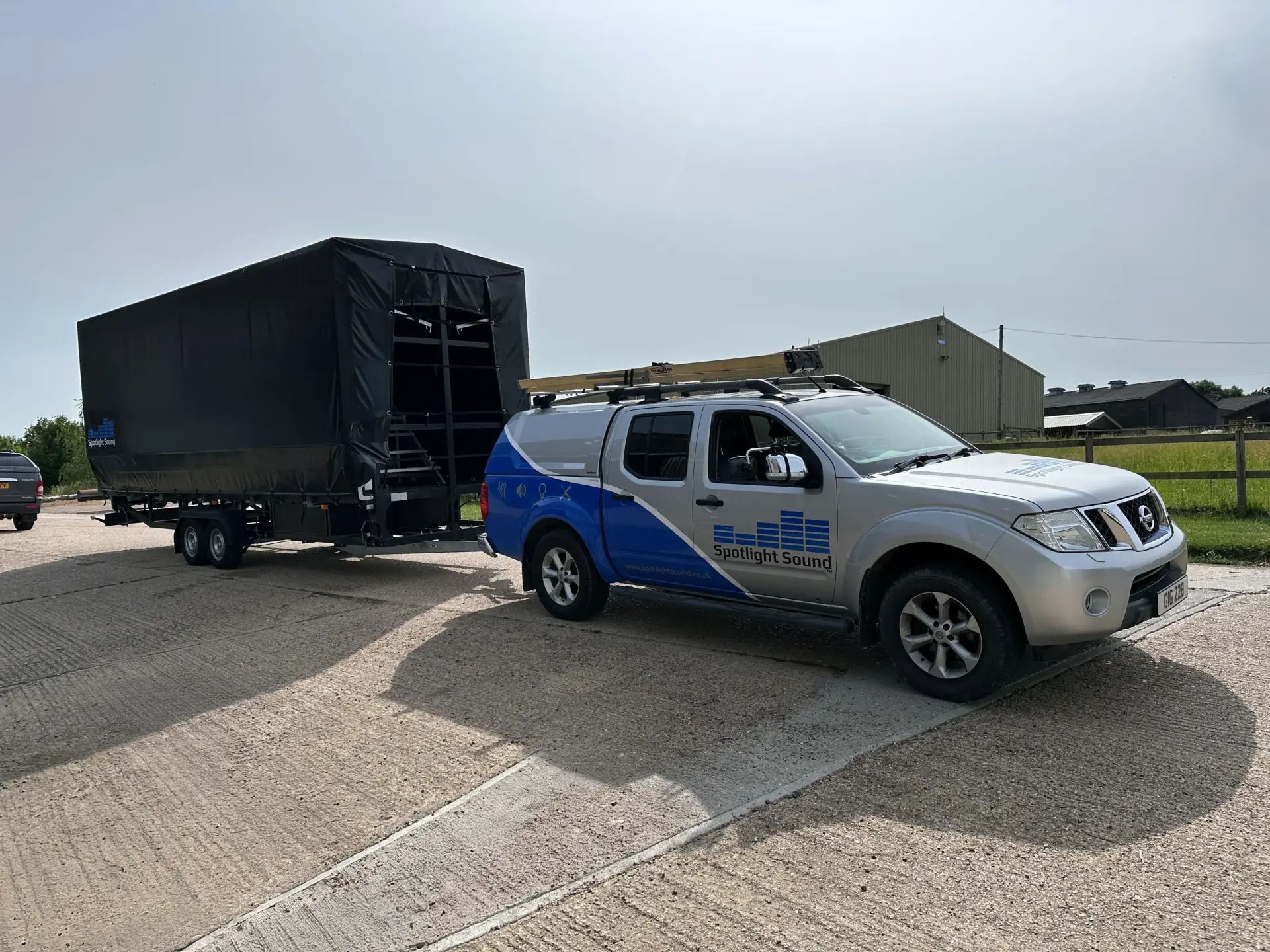 Mobile Trailer Stage Hire | Quality Mobile Stage Solutions for Events