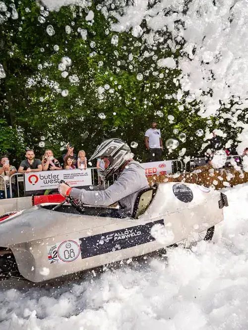 Dunmow Soapbox Rally Foam Cannon
