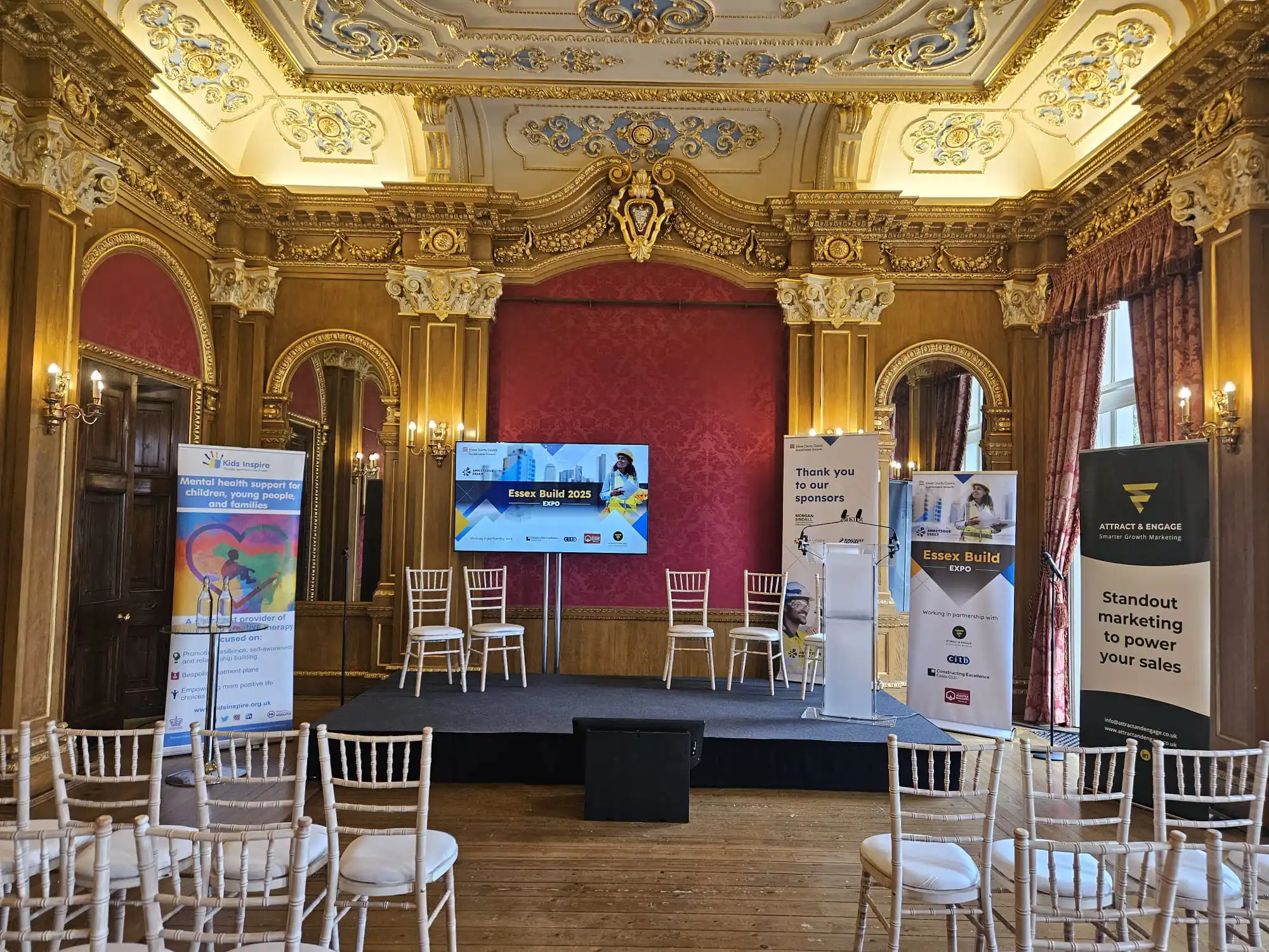 Essex County Council Build Expo Exhibit AV Hire