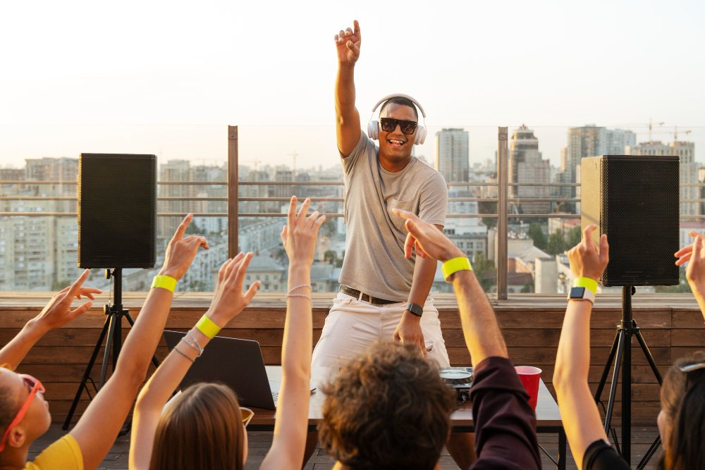 indoor vs outdoor Speaker hire